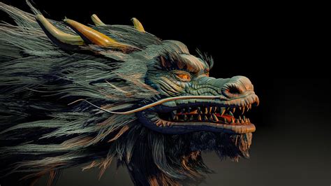 Chinese Dragon - 3D Model by robin3d