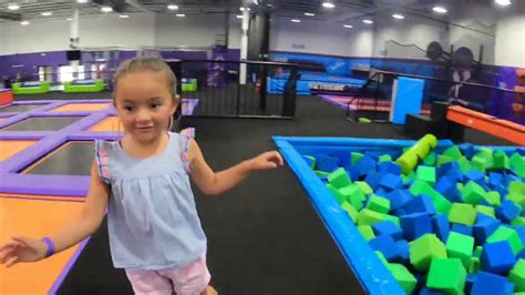 Adrenaline Trampoline Park - Izzy 5th Birthday - YouTube