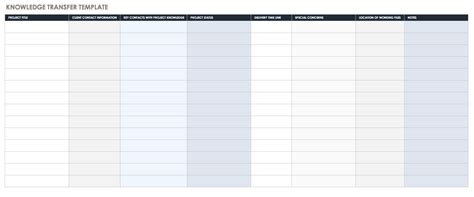 Free Business Transition Plan Templates | Smartsheet