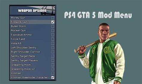 PS4 GTA 5 Mod Menu - GTA 5 Mod Menu PayLoad (Trainer + Lamance)