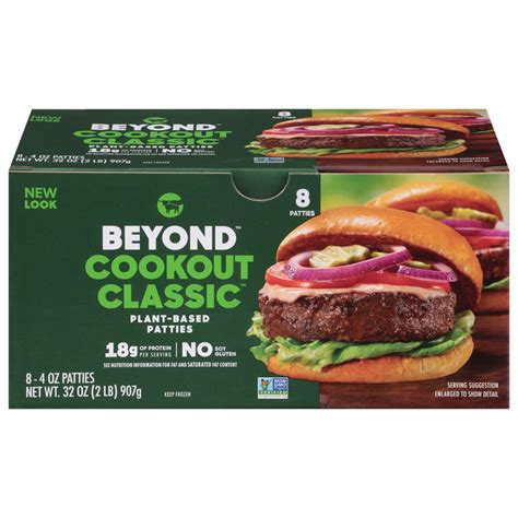 Save on Beyond Meat Cookout Classic Burger Patties Plant-Based - 8 ct Order Online Delivery ...