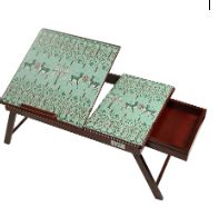 Buy Mirroring Deer Garden Laptop Table at 46% OFF Online | Wooden Street