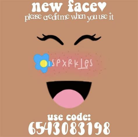 New face code🐰 | Roblox roblox, Coding, Roblox funny