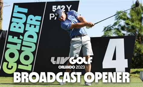 Broadcast Opener | LIV Golf Orlando - VCP Golf