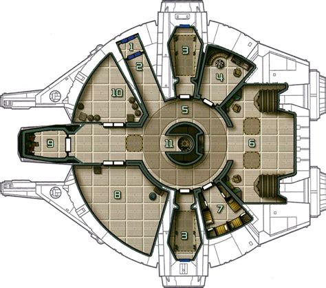 Star Wars Ghost Floor Plan - floorplans.click