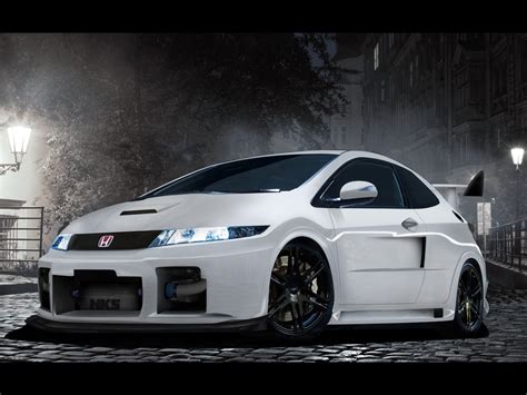 Tuning Samochodowy: Honda civic!!!