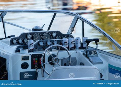 Ely, Cambridgeshire / UK - June 08 2020: River Cruise Boat with Carling Lager Tins Lined Up ...