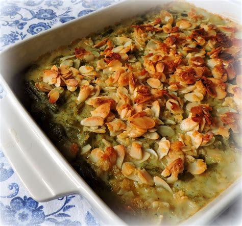 Green Bean & Almond Casserole | The English Kitchen