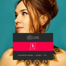 Zaz Tickets, Tour Dates & Concerts 2022 & 2021 – Songkick