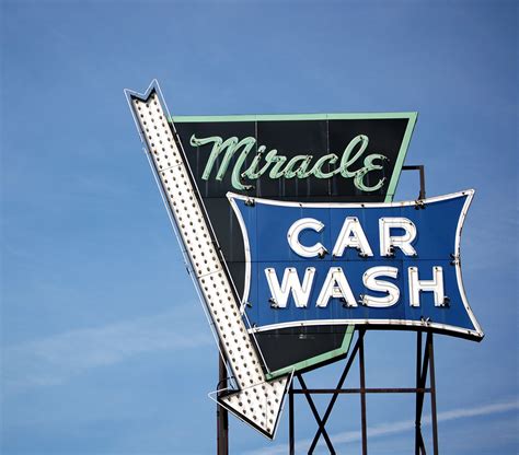 Miracle Car Wash | This sign is so gorgeous in its entirety,… | Flickr