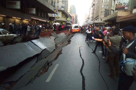 Scores injured after gas line explosion in Johannesburg CBD