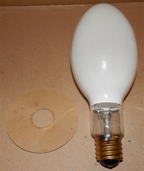 Mercury Vapor R Lamp 400 Watt H33GL Norelco Bulb Base MOG Deluxe White ...