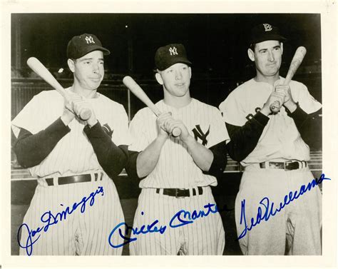 Lot Detail - New York Yankees Hall of Famers Trio Signed 8x10 B&W ...