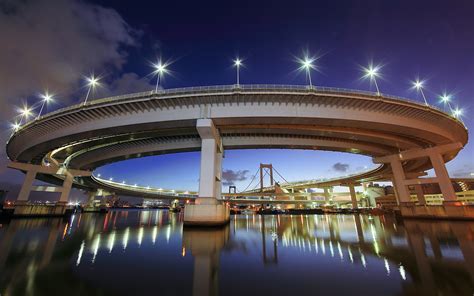 Rainbow Bridge Tokyo Japan Wallpaper,HD World Wallpapers,4k Wallpapers ...