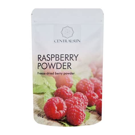 Freeze-dried raspberry powder