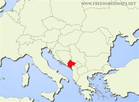 Where is Montenegro located on the World map?