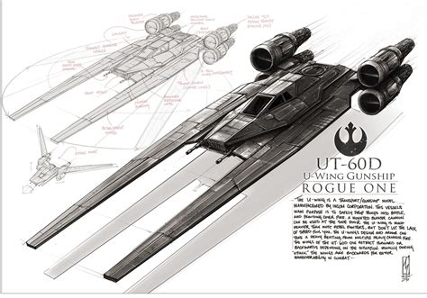 ArtStation - U Wing Gunship - ROGUE ONE - fanart, Shane Molina Nave Star Wars, Star Wars Rpg ...