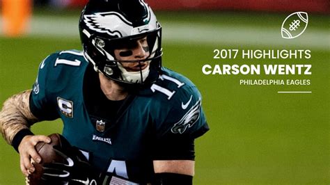 Carson Wentz 2017 Highlights (Win it for Wentz) - YouTube