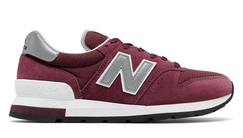 995 New Balance, Burgundy with Grey | Mens fashion shoes, Sneakers ...