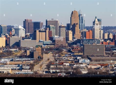 Cincinnati - Circa February 2019: Downtown Cincinnati Skyline ...