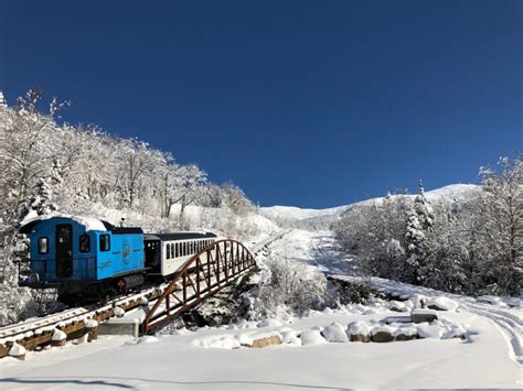 Winter has arrived at The Mount Washington Cog Railway! - Trip Picks ...