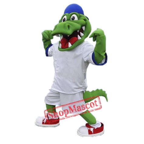 Sport Alligator Mascot Costume