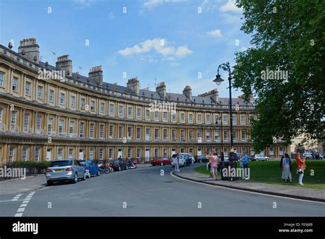 The Circus, City of Bath Architecture, England, UK Stock Photo - Alamy