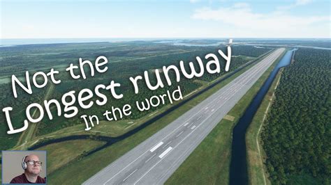 this is not the longest runway in the world - YouTube