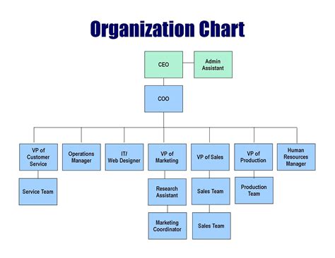 Organizational chart, Organization chart, Business org chart