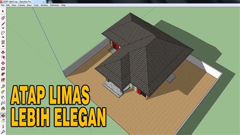 Cara Membuat Atap Pada Sketchup Texture - IMAGESEE