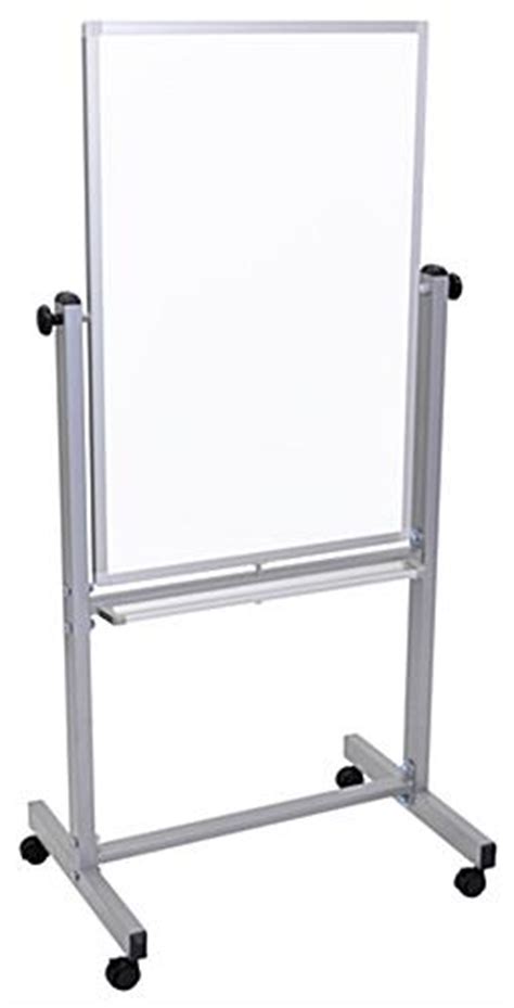 Rolling Magnetic Whiteboard Features Two Sides of Writing Space