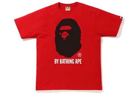 BAPE Colors By Bathing Ape T-Shirt Red/Black Men's - SS20 - US