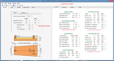 Combined Footing Real-Life Example Using ASDIP FOUNDATION | ASDIP