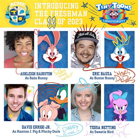 Tiny Toons Looniversity Reveals Voice Cast