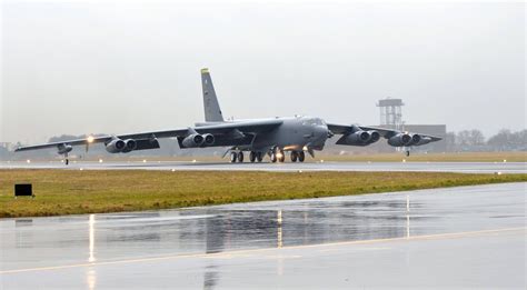 B52 Aircraft at RAF Mildenhall 2018