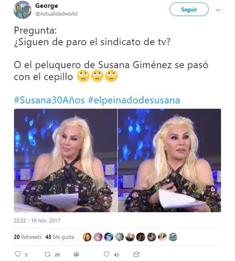 Susana Giménez se vuelve víctima de hirientes memes por extraño aspecto | Espectáculo Argentino