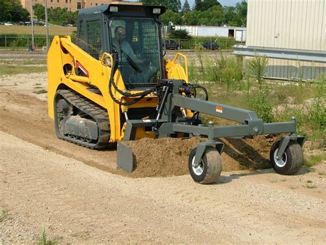 Skid Steer Grader Attachment Laser System Optional | Spartan Equipment