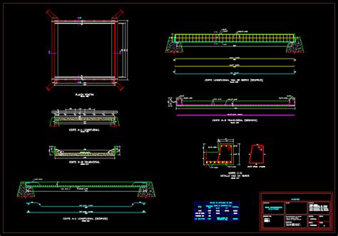 Bridge And Pontoon In AutoCAD | CAD library