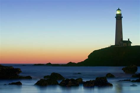 Pigeon Point Lighthouse Sunset by Deanbirinyi