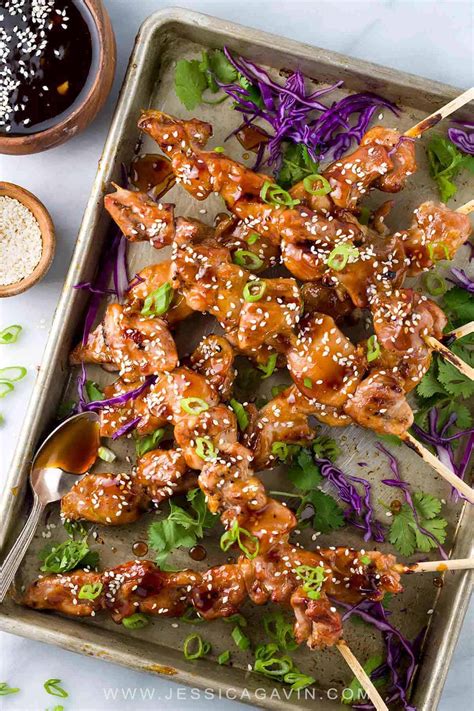 Easy Japanese Chicken Yakitori Recipe | Jessica Gavin