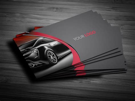 Rent A Car Business Card ~ Business Card Templates on Creative Market