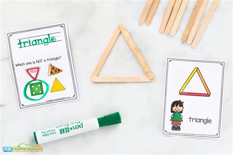 FREE Printable, Hands-on FREE Printable Shape Activityies for Toddlers