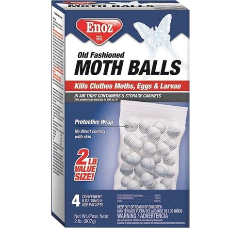 ENOZ 32 oz. Naphthalene Moth Control Balls (1-Box) E62.12 - The Home Depot