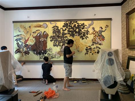 WHY SƠN MÀI PAINTING IS SO EXPENSIVE. TẠI SAO TRANH SƠN MÀI LẠI RẤT ĐẮT ...