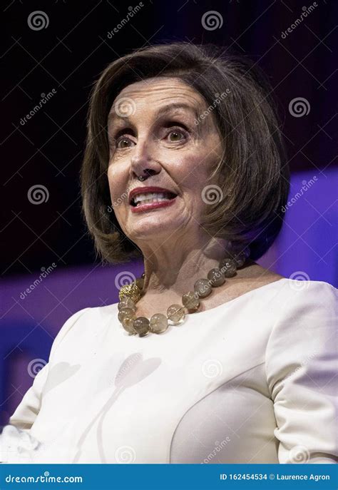 Nancy Pelosi at 2019 J Street National Conference Editorial Stock Image ...