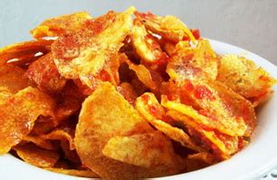 Resep Keripik Kentang Manis Pedas - Camilan, Camilan Kering