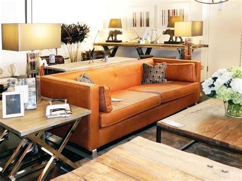 20 Best Ideas Burnt Orange Leather Sofas