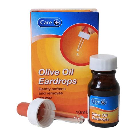 Olive Oil Ear Drops - 10ml - Pillhub