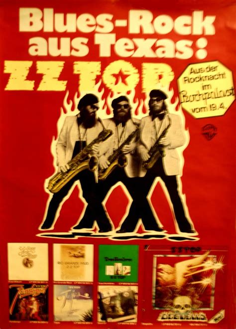 Indoor Poster - ZZ Top - Deguello LP - D - 1979 | Klaus Hiltscher | Flickr