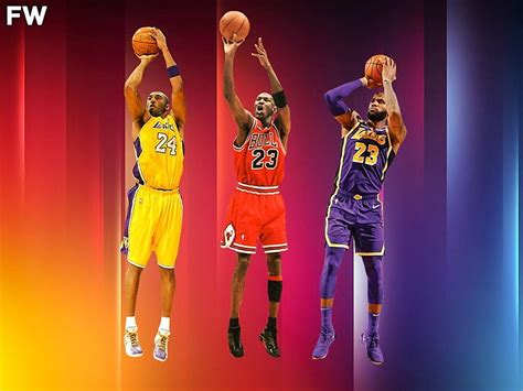 Kobe Bryant Lebron James And Michael Jordan HD wallpaper | Pxfuel